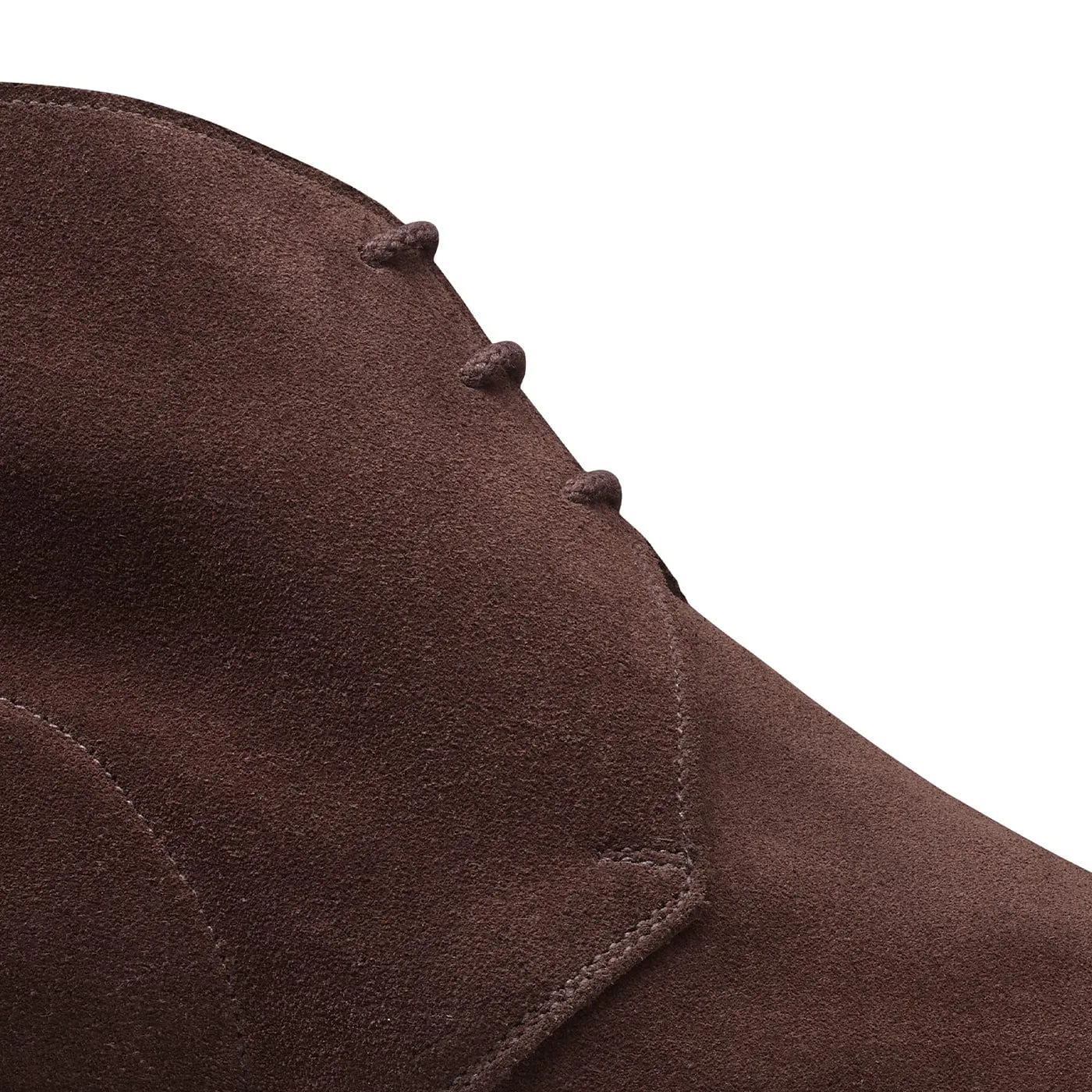 Chukka 4 Dark Brown Reverse Butt Suede sold by Crockett & Jones product image thumbnail 5