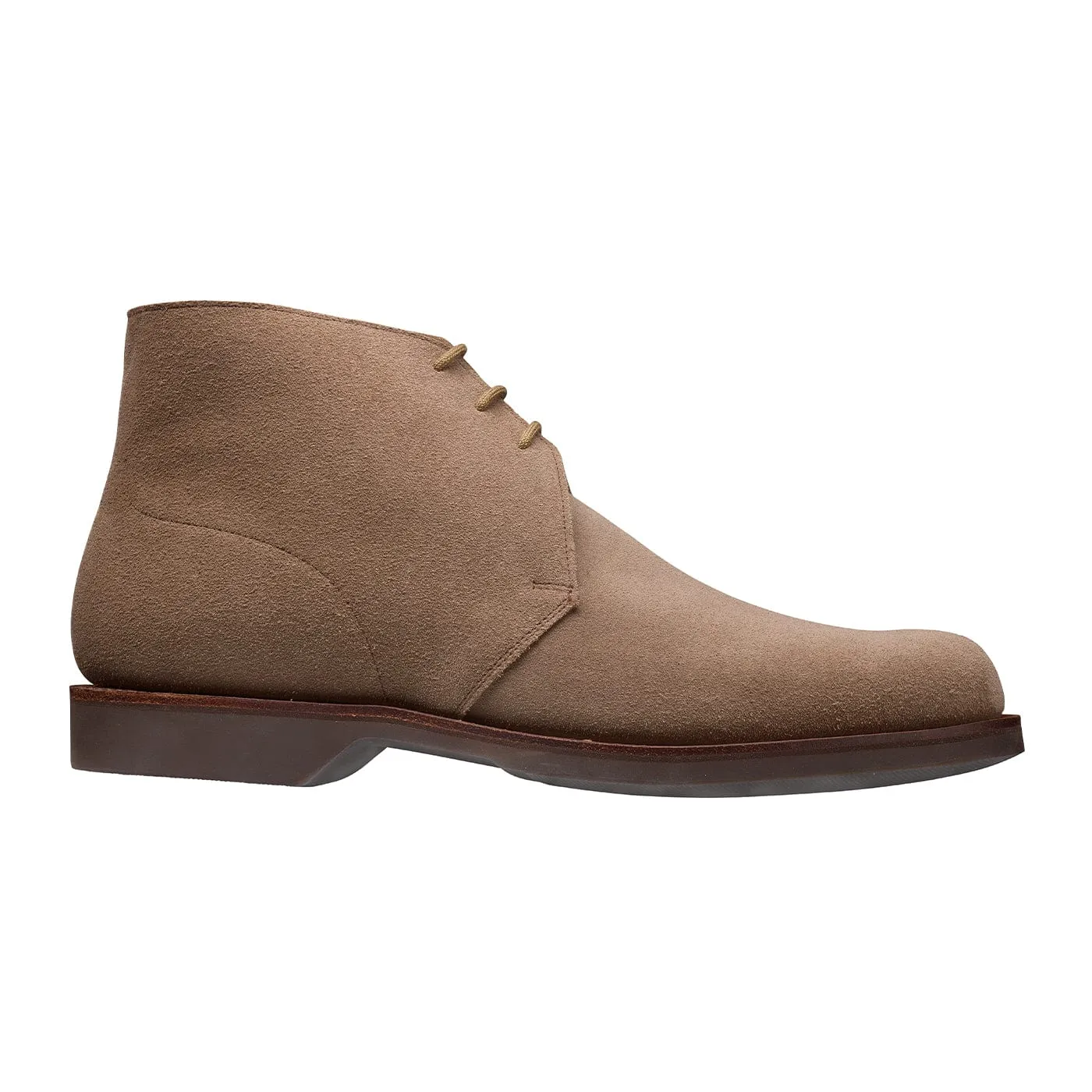 Chukka 4 Taupe Reverse Butt Suede sold by Crockett & Jones product image thumbnail 3