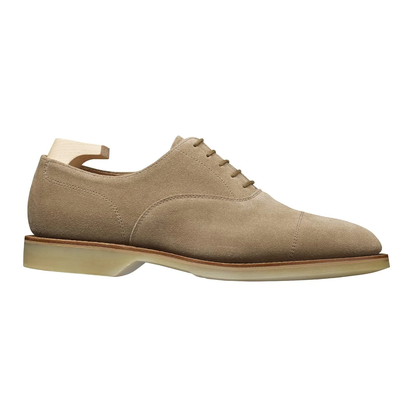 Tresco Khaki Suede sold by Crockett & Jones product image thumbnail 3