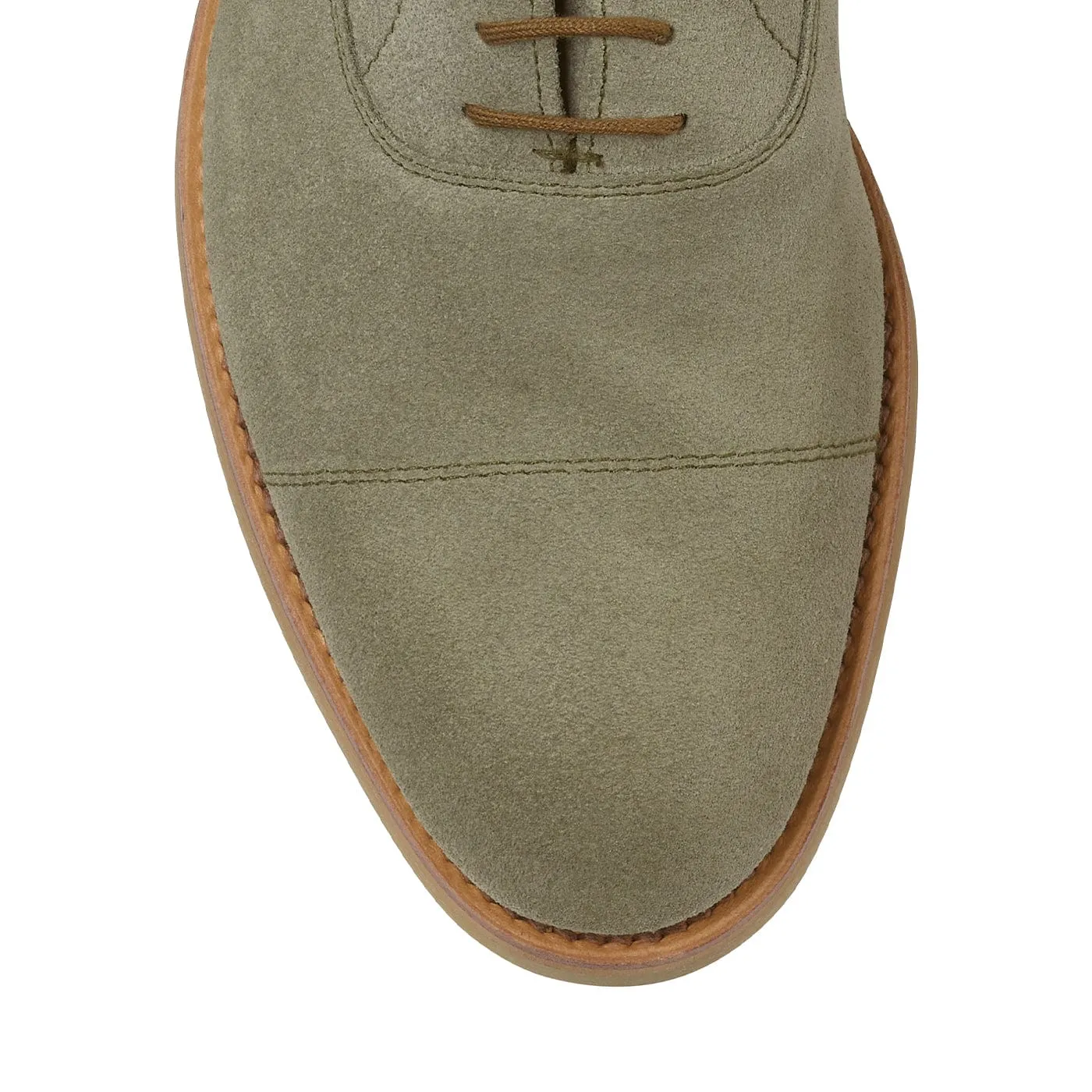 Tresco Pistachio Suede sold by Crockett & Jones product image thumbnail 4