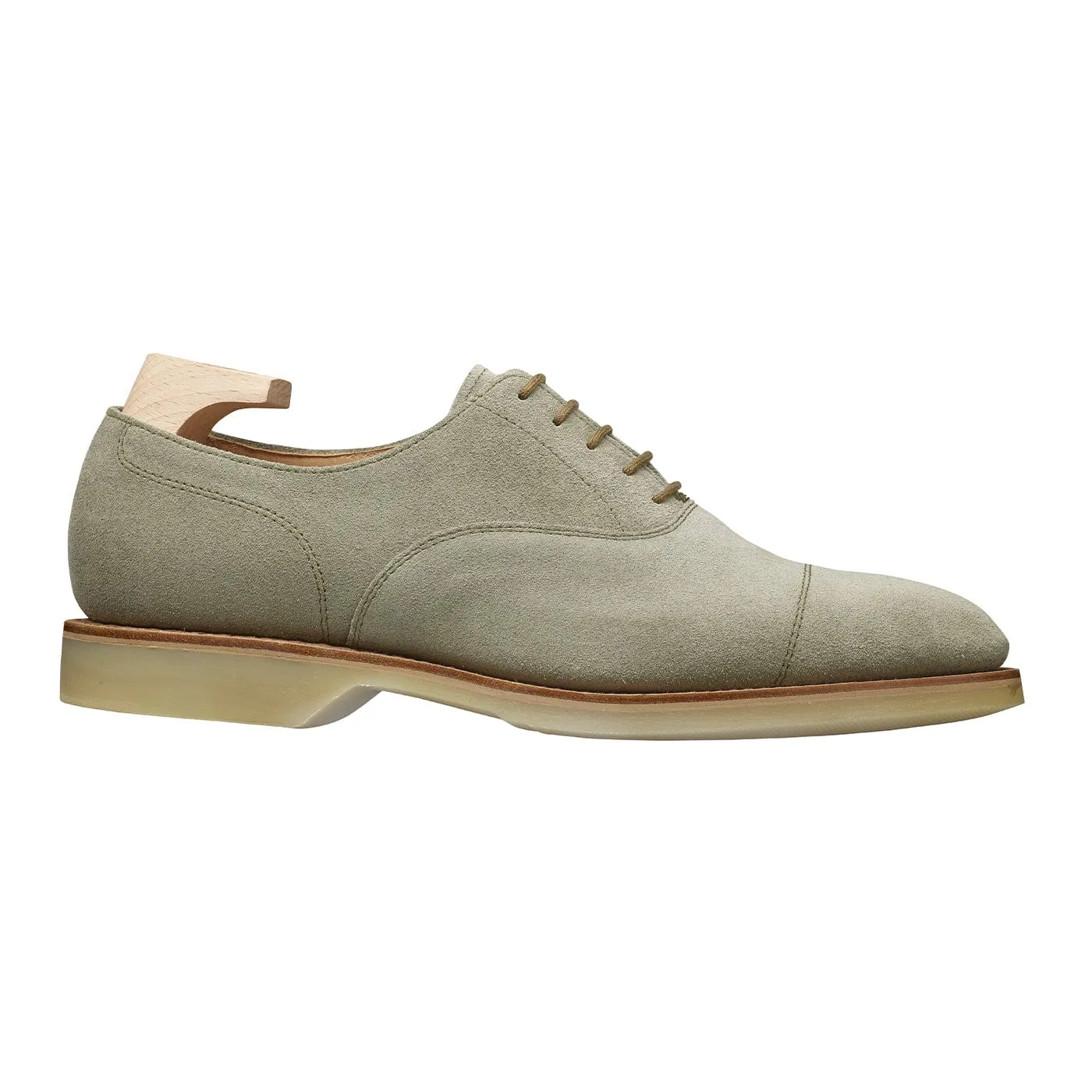 Tresco Pistachio Suede sold by Crockett & Jones product image thumbnail 3