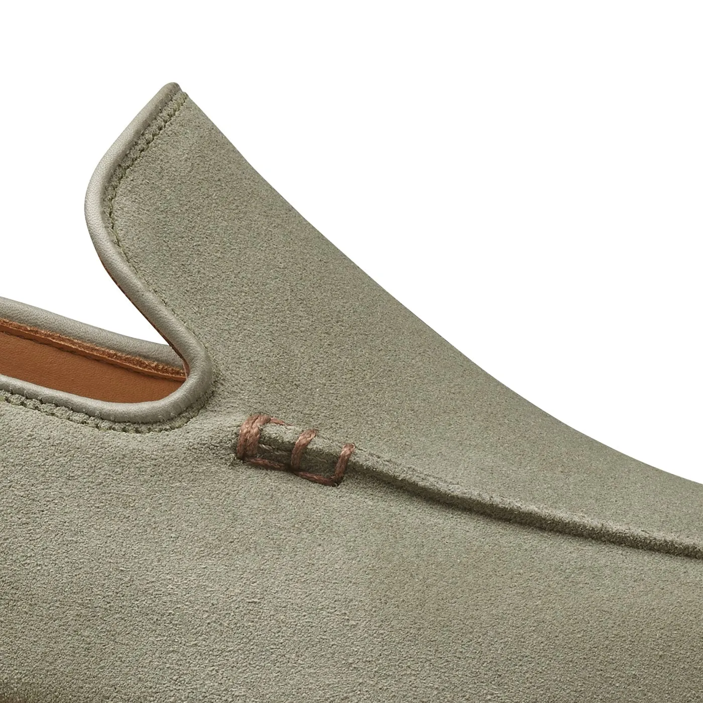 Salcombe 2 Pistachio Suede sold by Crockett & Jones product image thumbnail 5