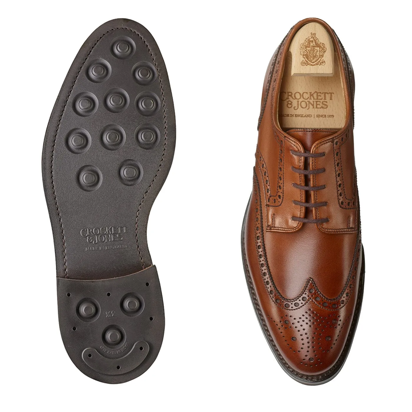 Swansea Beechnut Burnished Calf sold by Crockett & Jones product image thumbnail 2