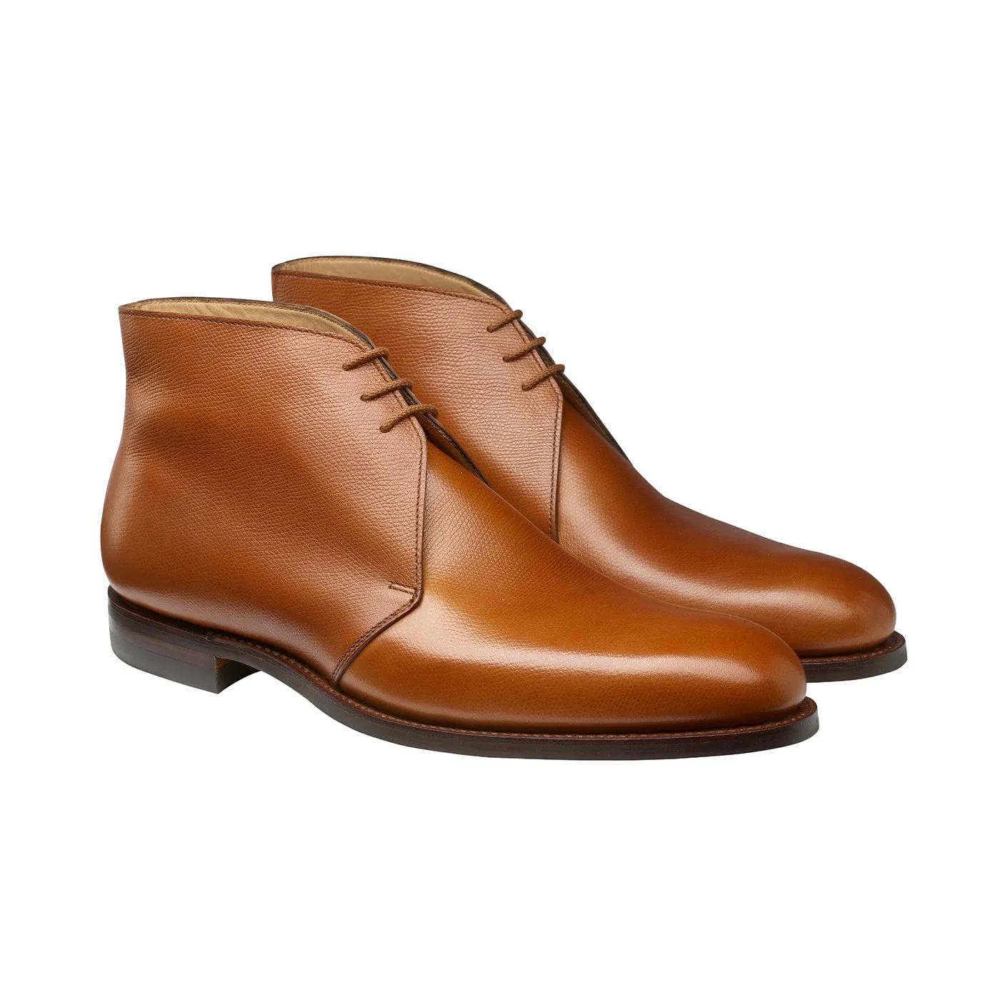Dartmoor 3 Tan Golf Grain sold by Crockett & Jones