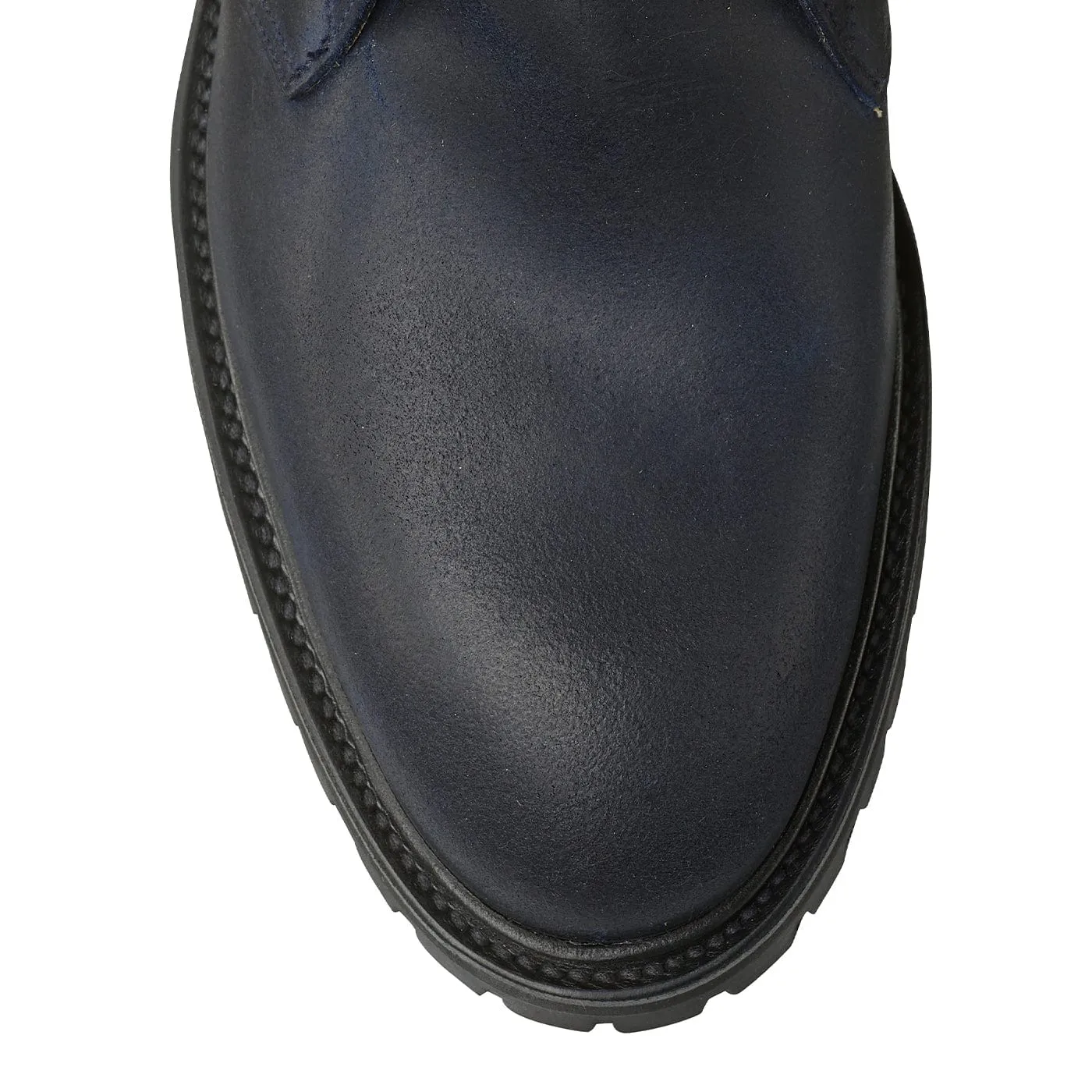 Chepstow 4 Navy Rough-Out Suede sold by Crockett & Jones product image thumbnail 4