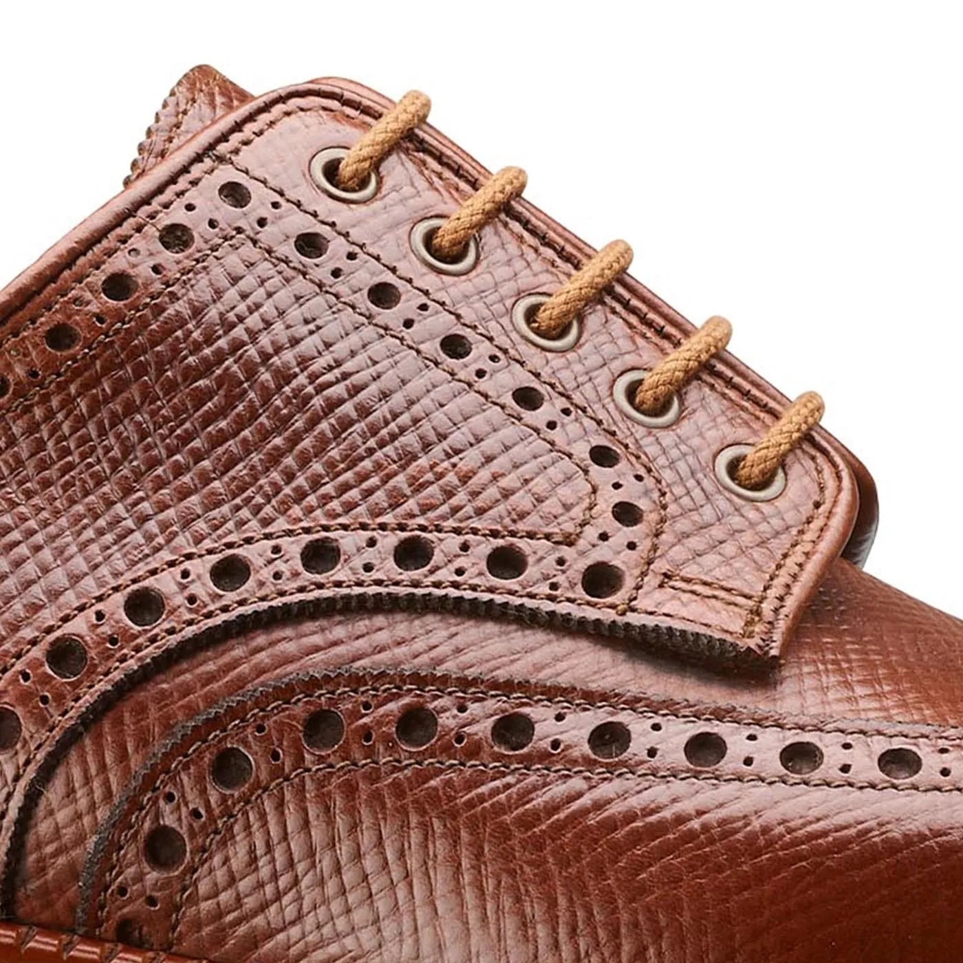 Cardigan 5 Walnut Hatch Grain sold by Crockett & Jones product image thumbnail 5