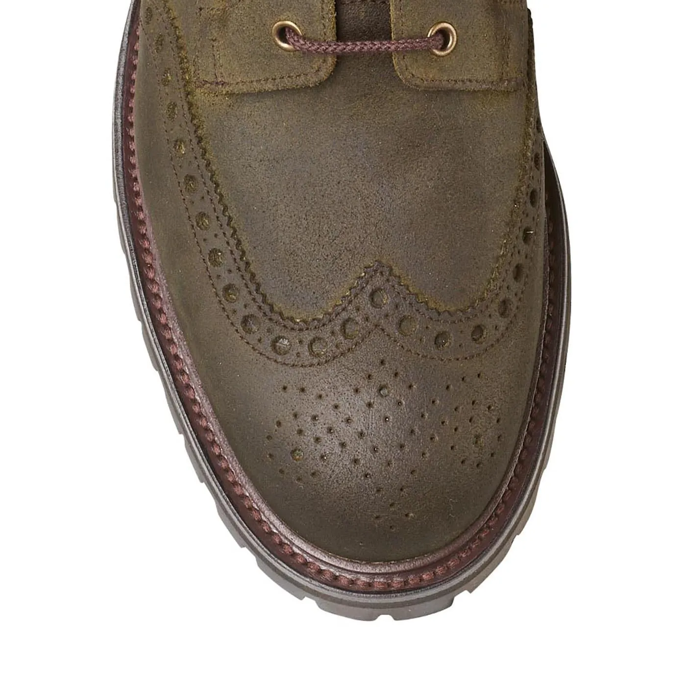 Islay Green Rough-Out Suede sold by Crockett & Jones product image thumbnail 4