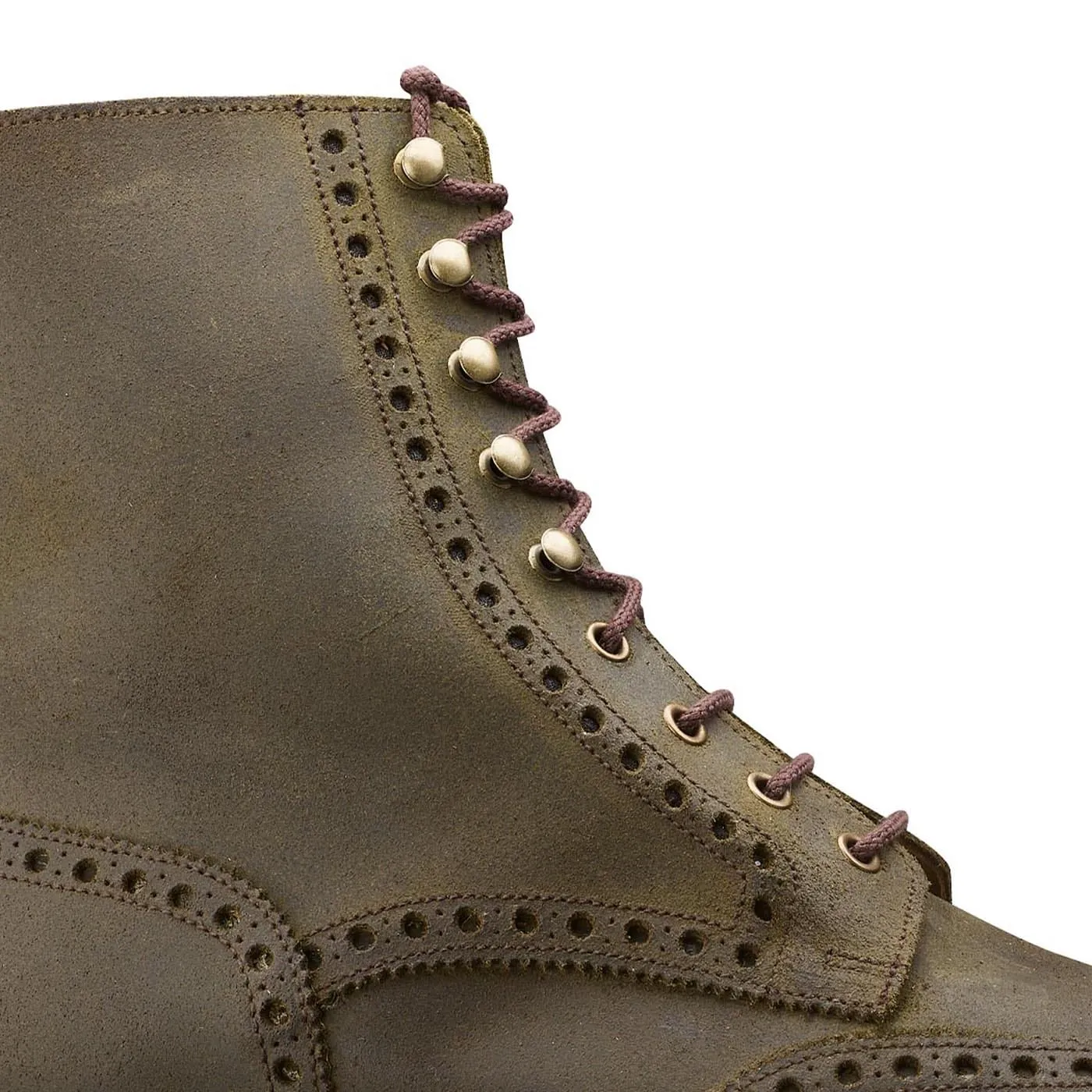 Islay Green Rough-Out Suede sold by Crockett & Jones product image thumbnail 5