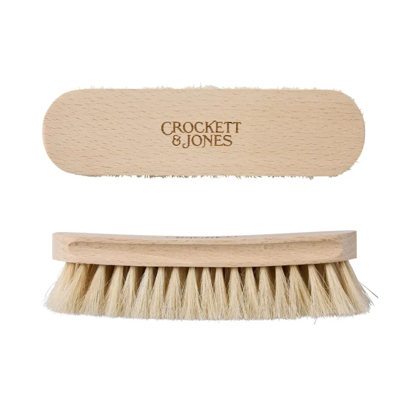 Shoe Brush Sanded Beech Medium (Natural) sold by Crockett & Jones