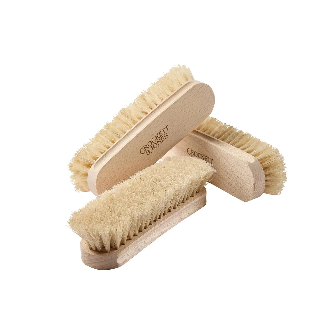 Shoe Brush Sanded Beech Medium (Natural) sold by Crockett & Jones product image thumbnail 2