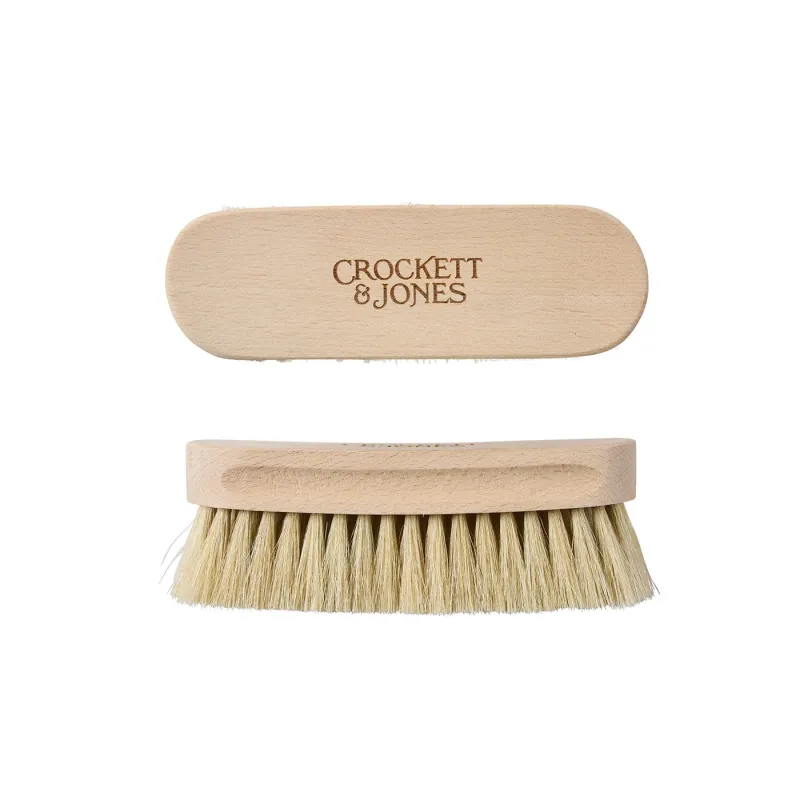 Shoe Brush Sanded Beech Small (Natural) sold by Crockett & Jones
