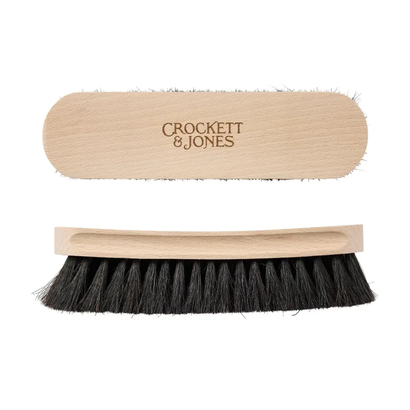 Shoe Brush Sanded Beech Medium (Black) sold by Crockett & Jones