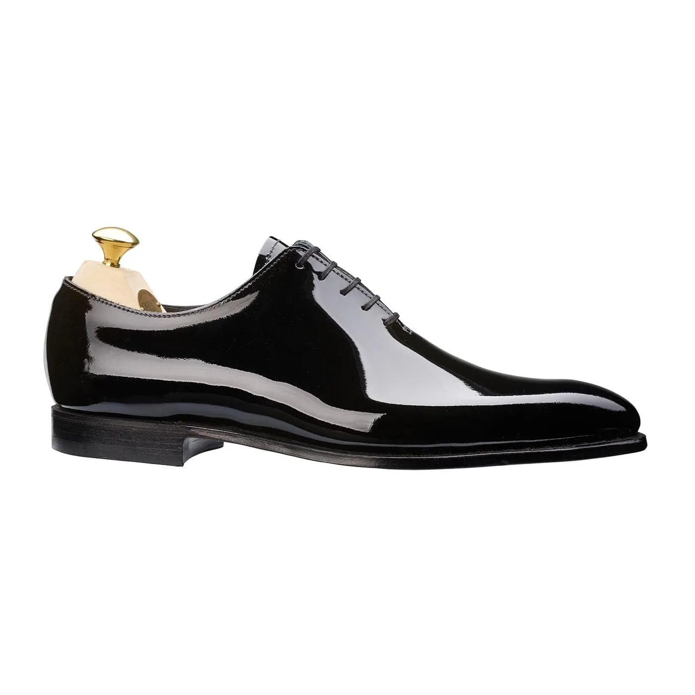 Alex Black Patent sold by Crockett & Jones product image thumbnail 3