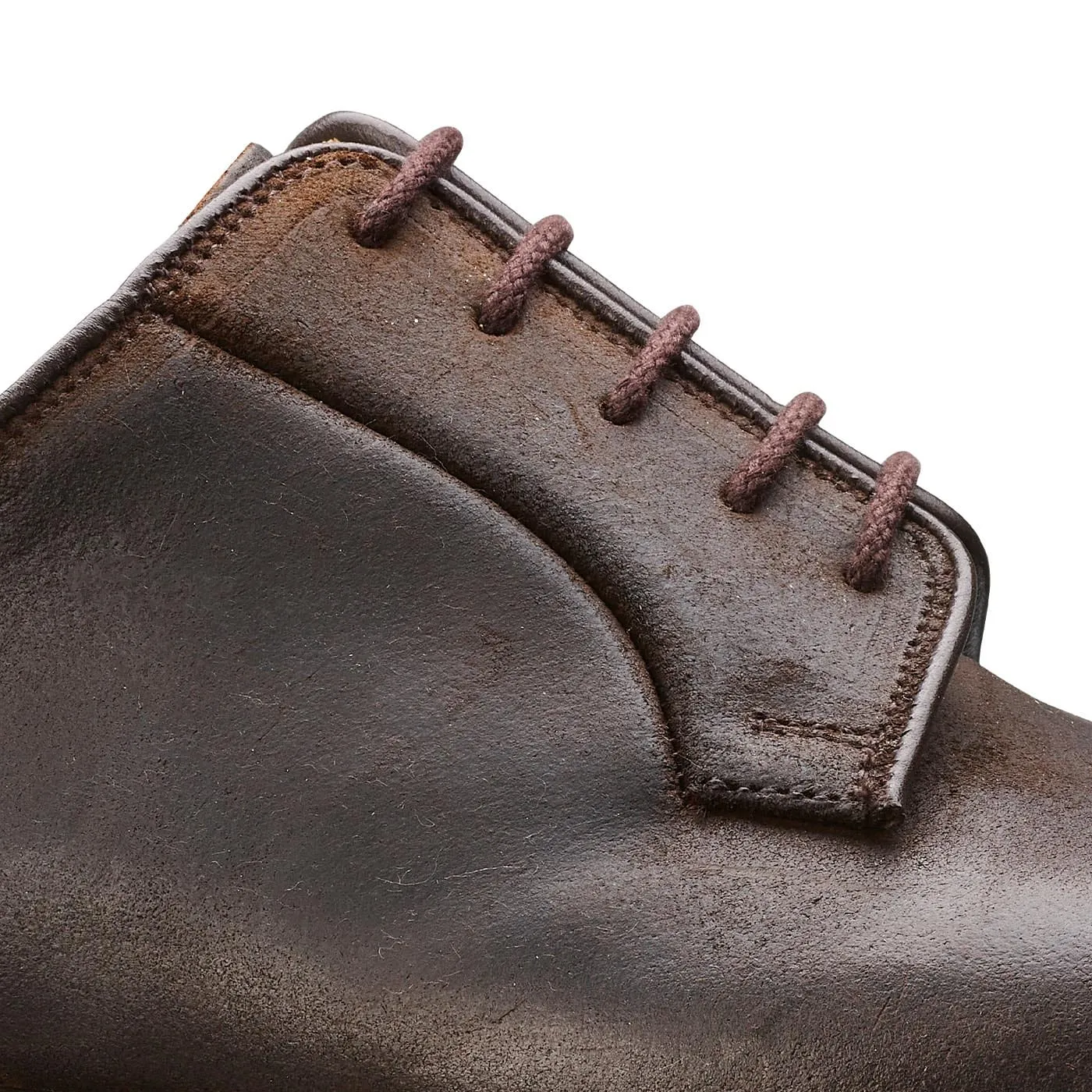 Lanark 3 Dark Brown Rough-Out Suede sold by Crockett & Jones product image thumbnail 5