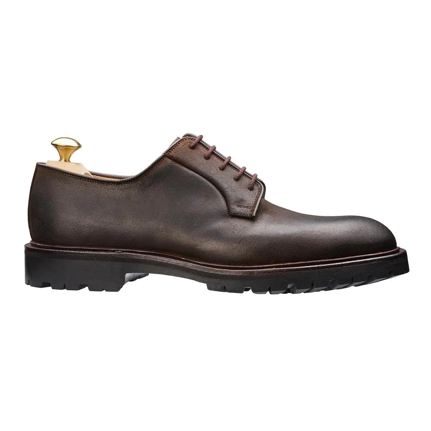 Lanark 3 Dark Brown Rough-Out Suede sold by Crockett & Jones product image thumbnail 3