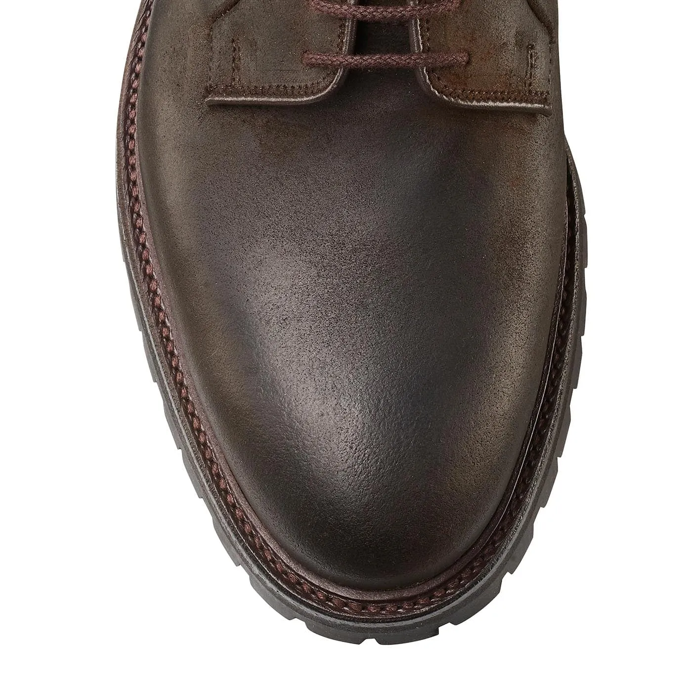 Lanark 3 Dark Brown Rough-Out Suede sold by Crockett & Jones product image thumbnail 4