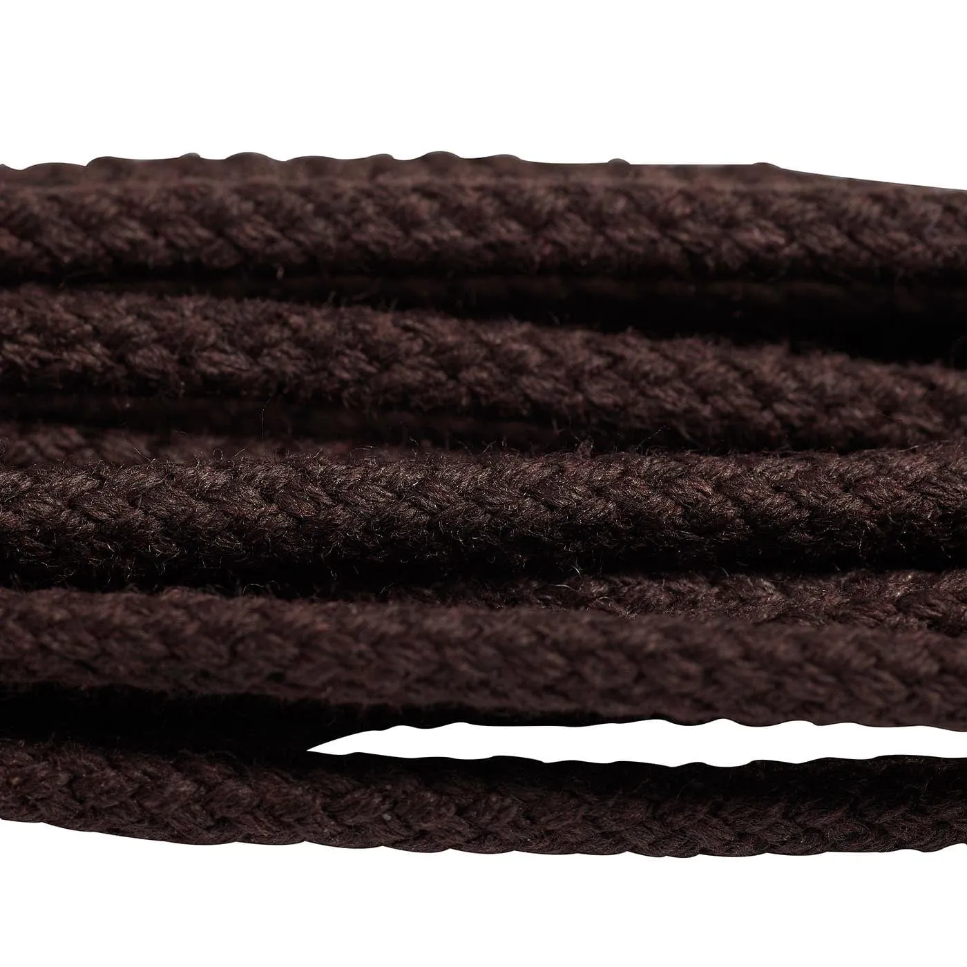 Dark Brown Braided Laces - 110cm sold by Crockett & Jones product image thumbnail 2