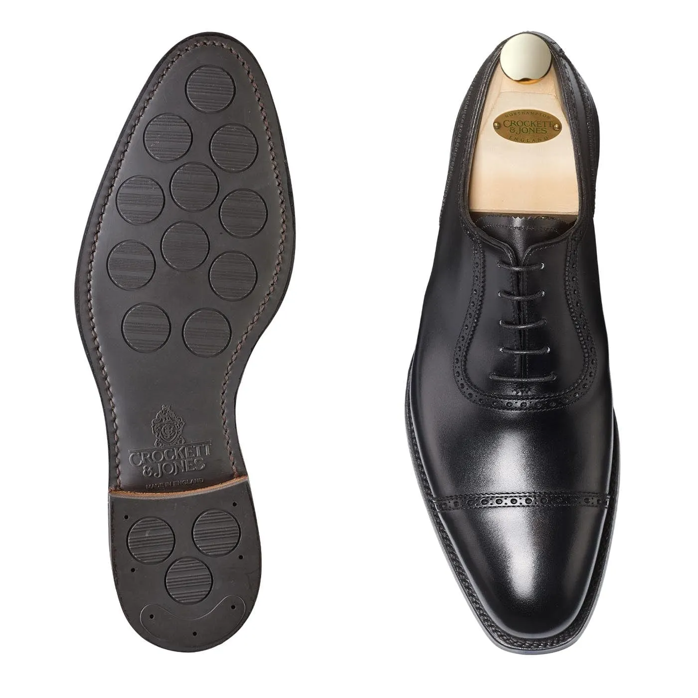Albany 4 Black Calf sold by Crockett & Jones product image thumbnail 2