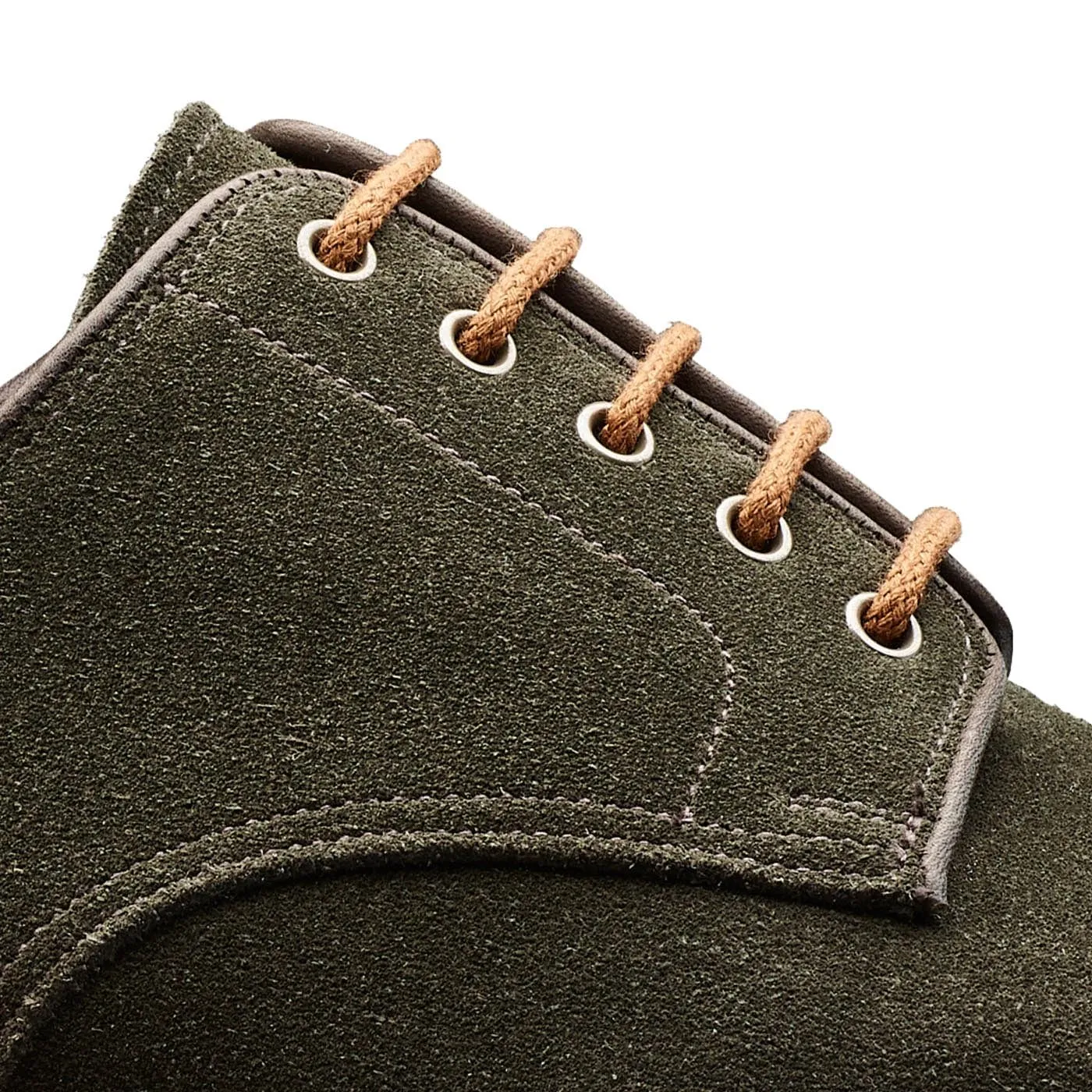 Cornell Earth Green Suede sold by Crockett & Jones product image thumbnail 5