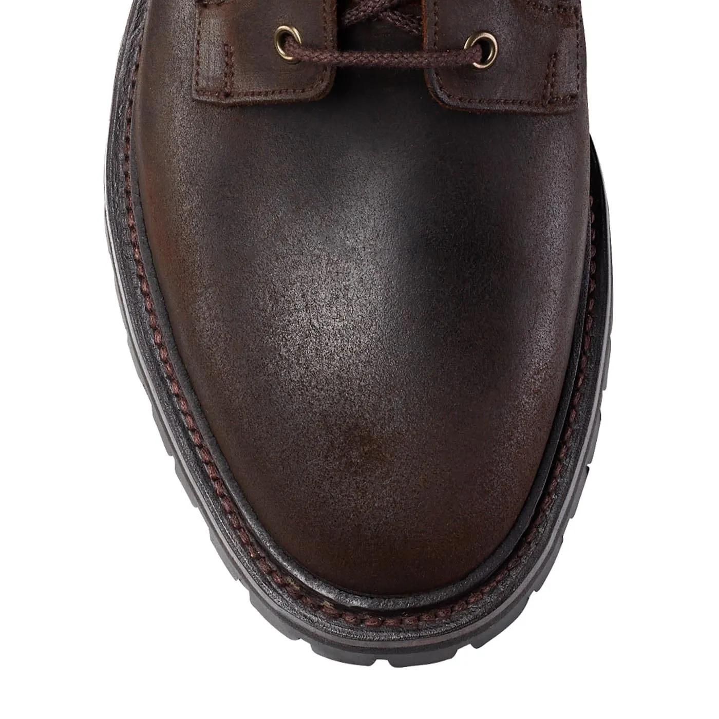 Grizedale Dark Brown Rough-Out Suede sold by Crockett & Jones product image thumbnail 4