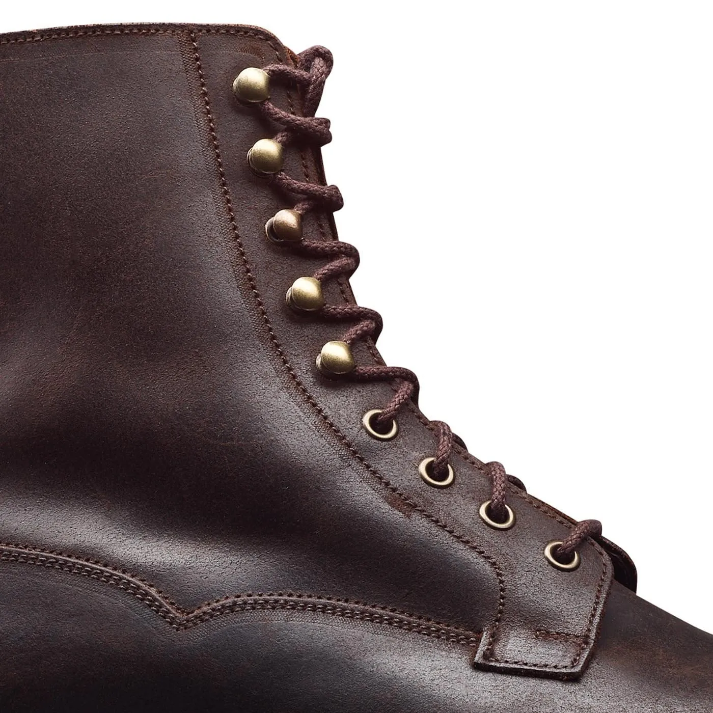 Grizedale Dark Brown Rough-Out Suede sold by Crockett & Jones product image thumbnail 5