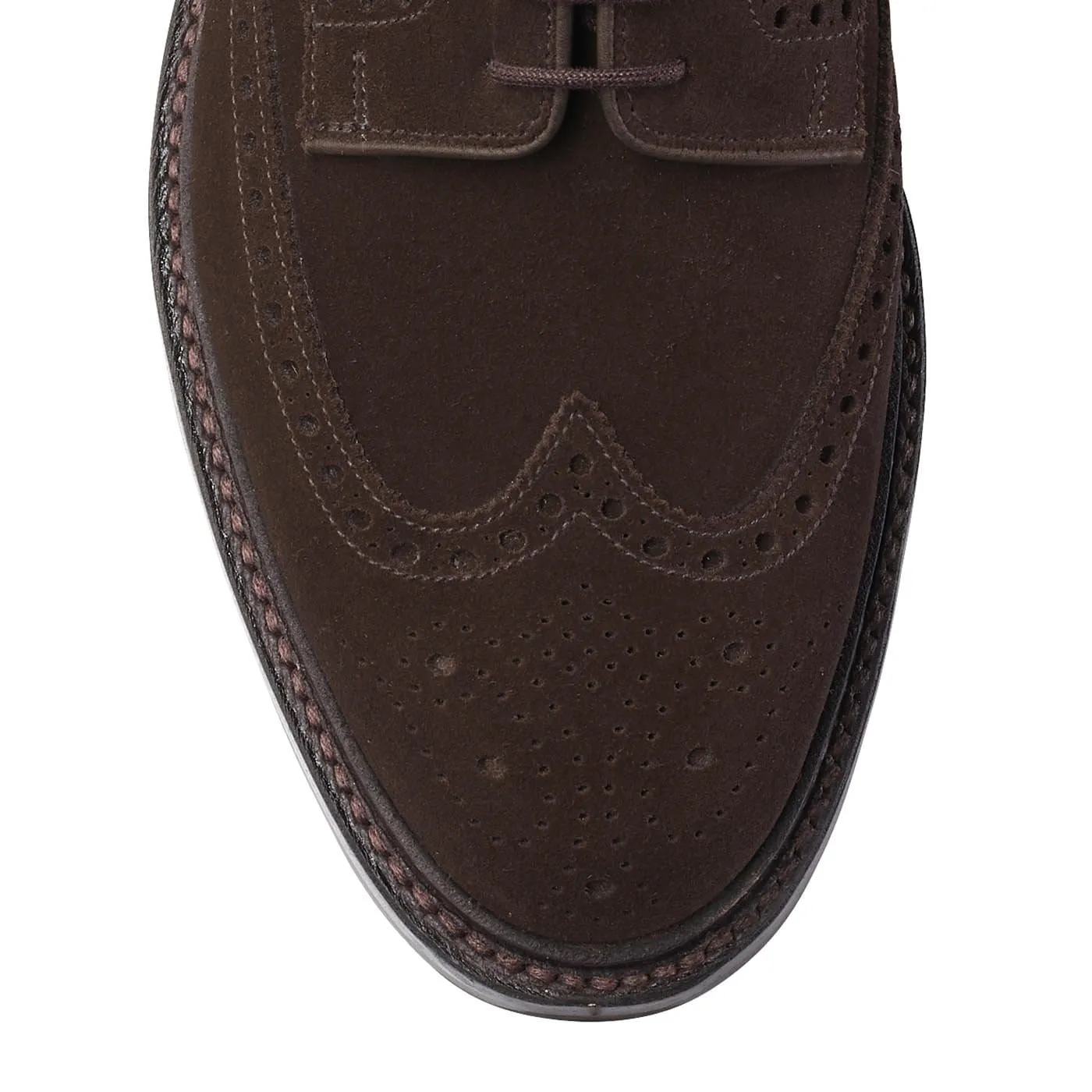Pembroke Dark Brown Suede sold by Crockett & Jones product image thumbnail 4