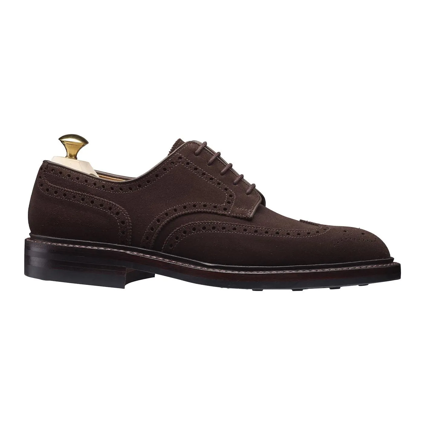 Pembroke Dark Brown Suede sold by Crockett & Jones product image thumbnail 3