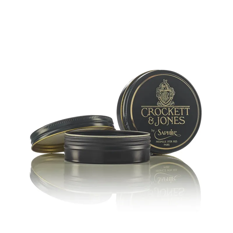 Pâte De Luxe Shoe Polish, Black (01) 50ml sold by Crockett & Jones