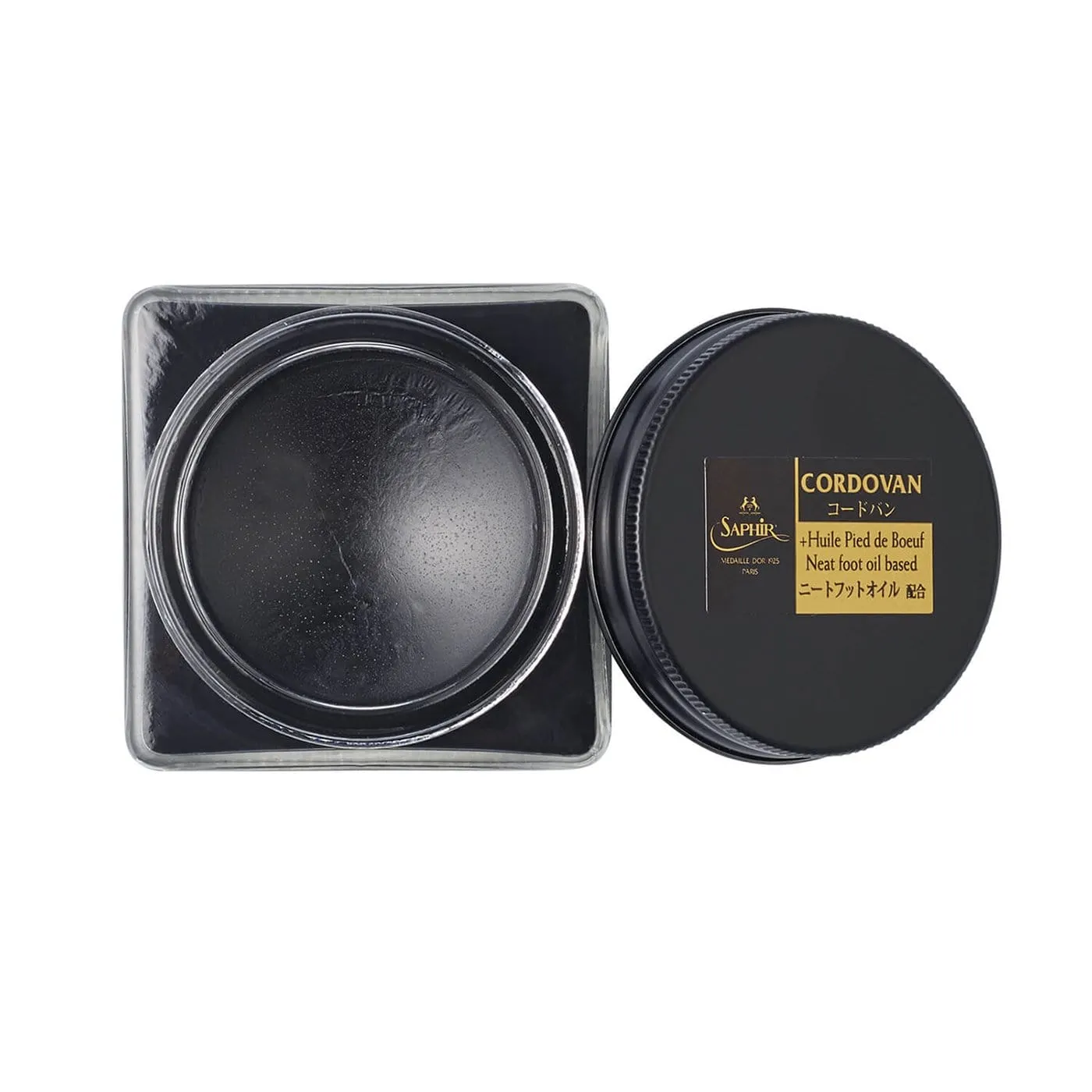Cordovan Shoe Cream, Black (01) 75ml sold by Crockett & Jones product image thumbnail 2