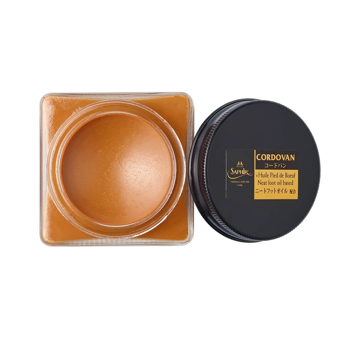 Cordovan Shoe Cream, Tan (19) 75ml sold by Crockett & Jones product image thumbnail 2