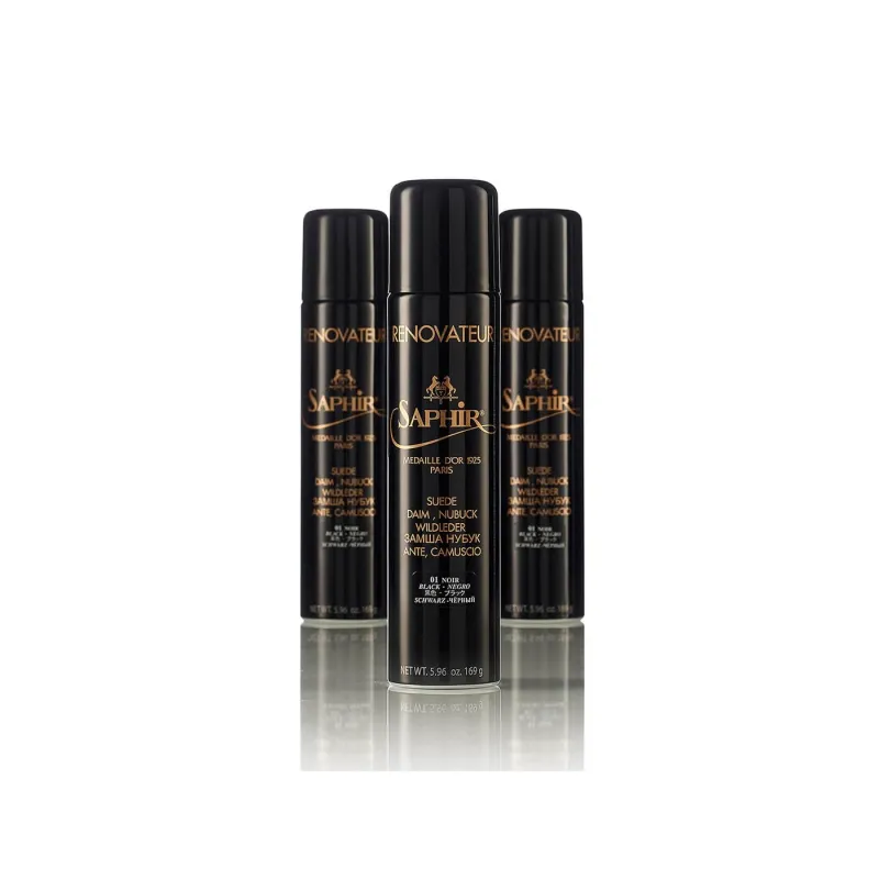 Renovator Suede Spray, Black (01) sold by Crockett & Jones