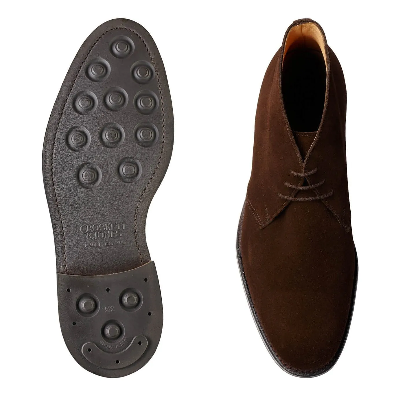 Chiltern Dark Brown Suede sold by Crockett & Jones product image thumbnail 2