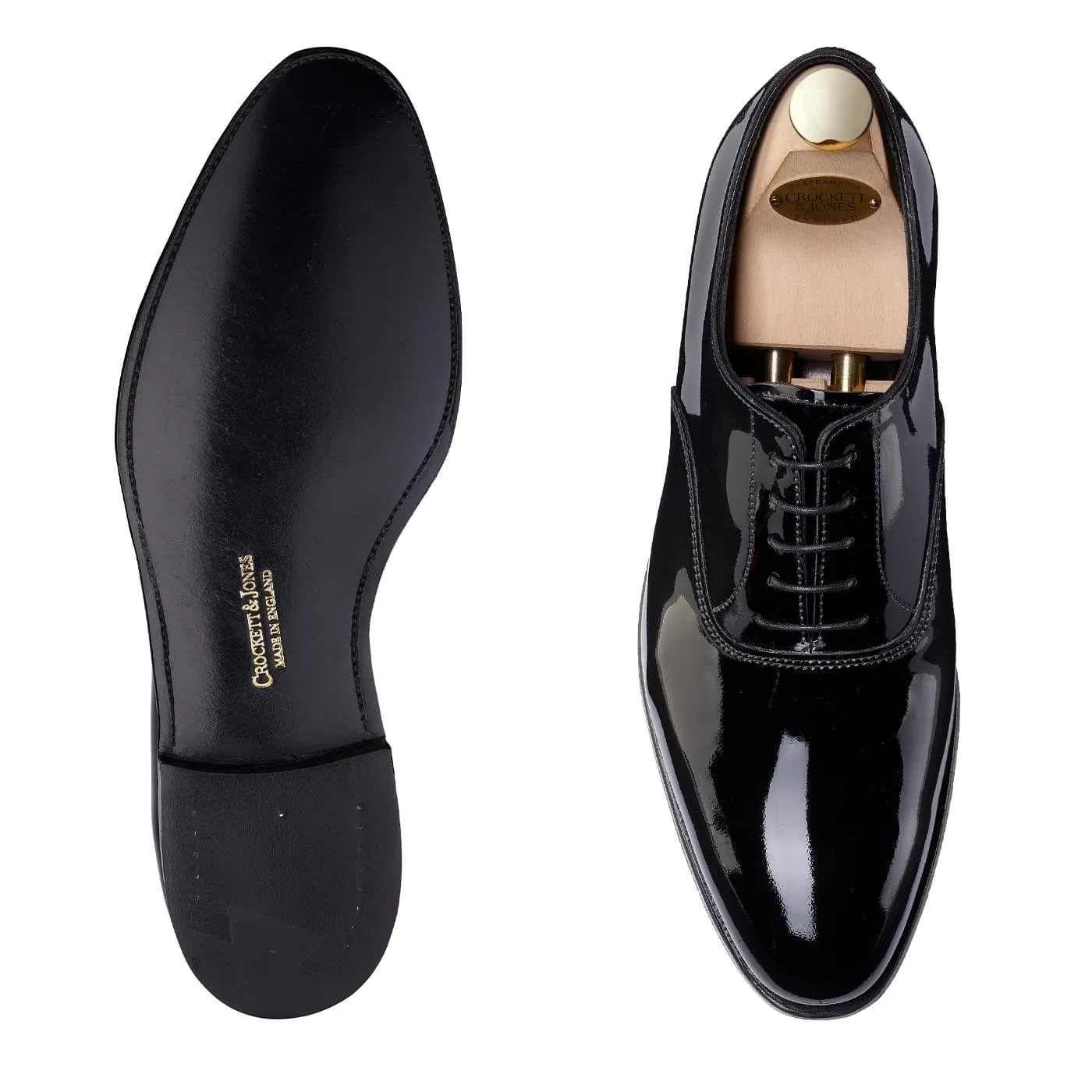 Overton Black Patent sold by Crockett & Jones product image thumbnail 2