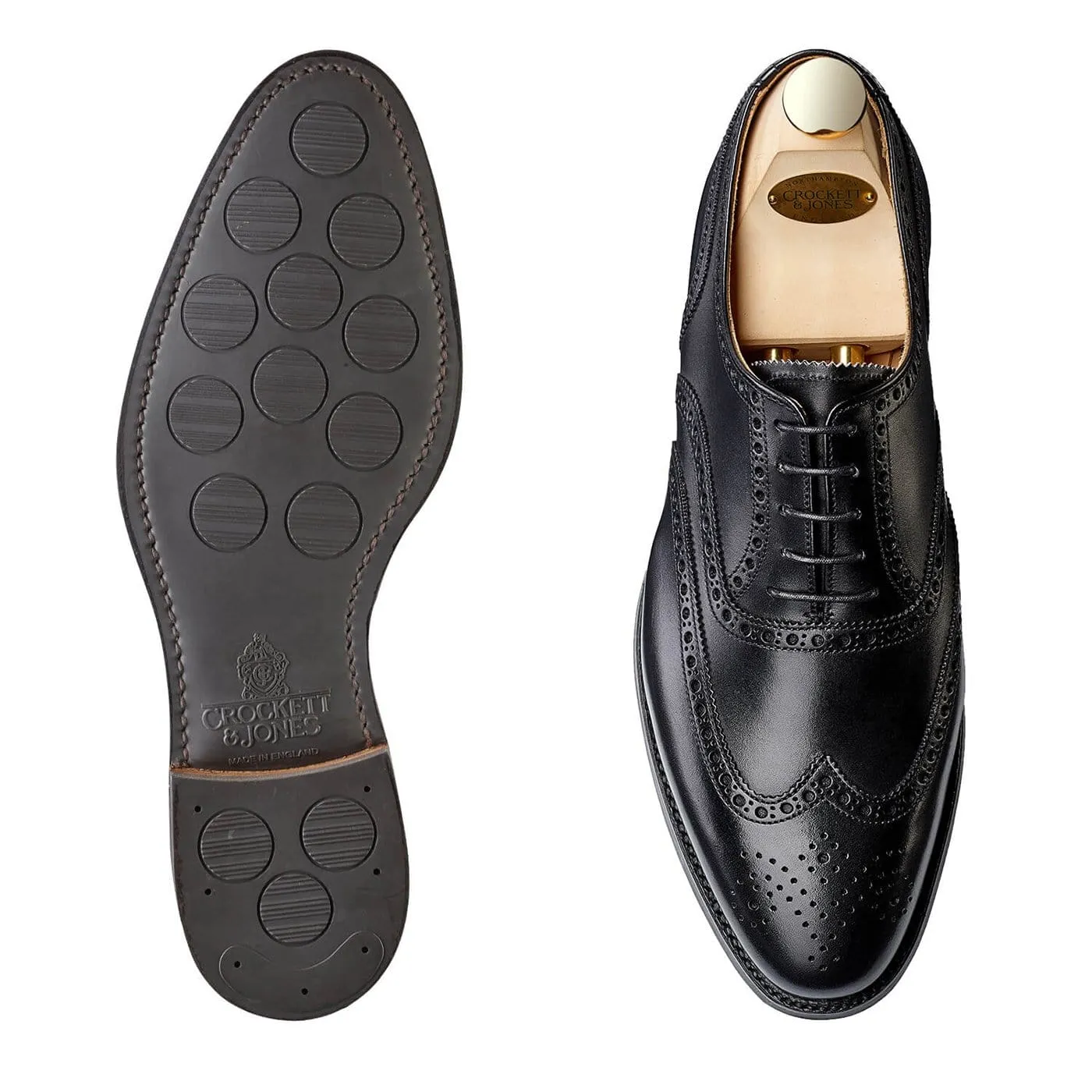 Westgate 2 Black Calf sold by Crockett & Jones product image thumbnail 2
