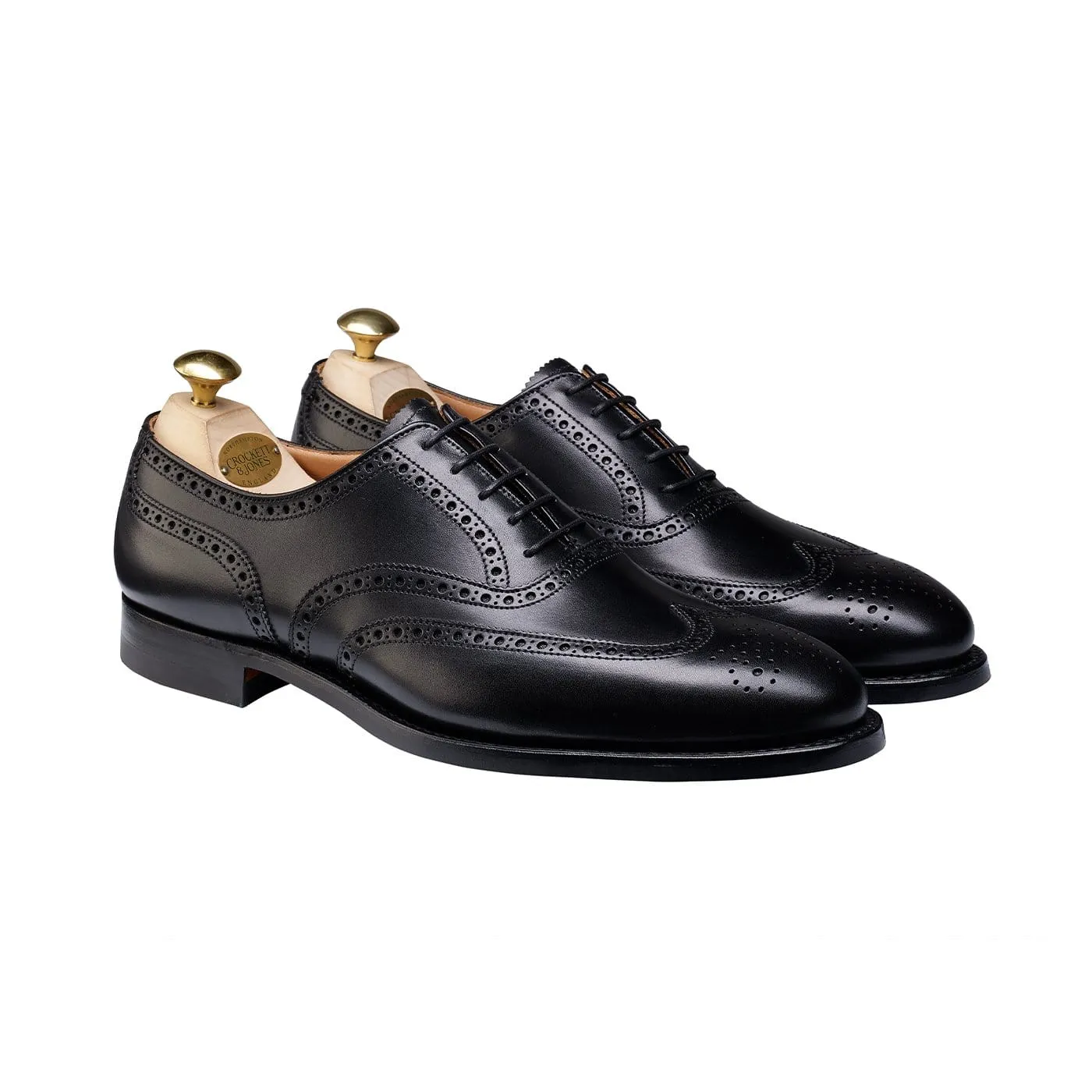 Westgate 2 Black Calf sold by Crockett & Jones