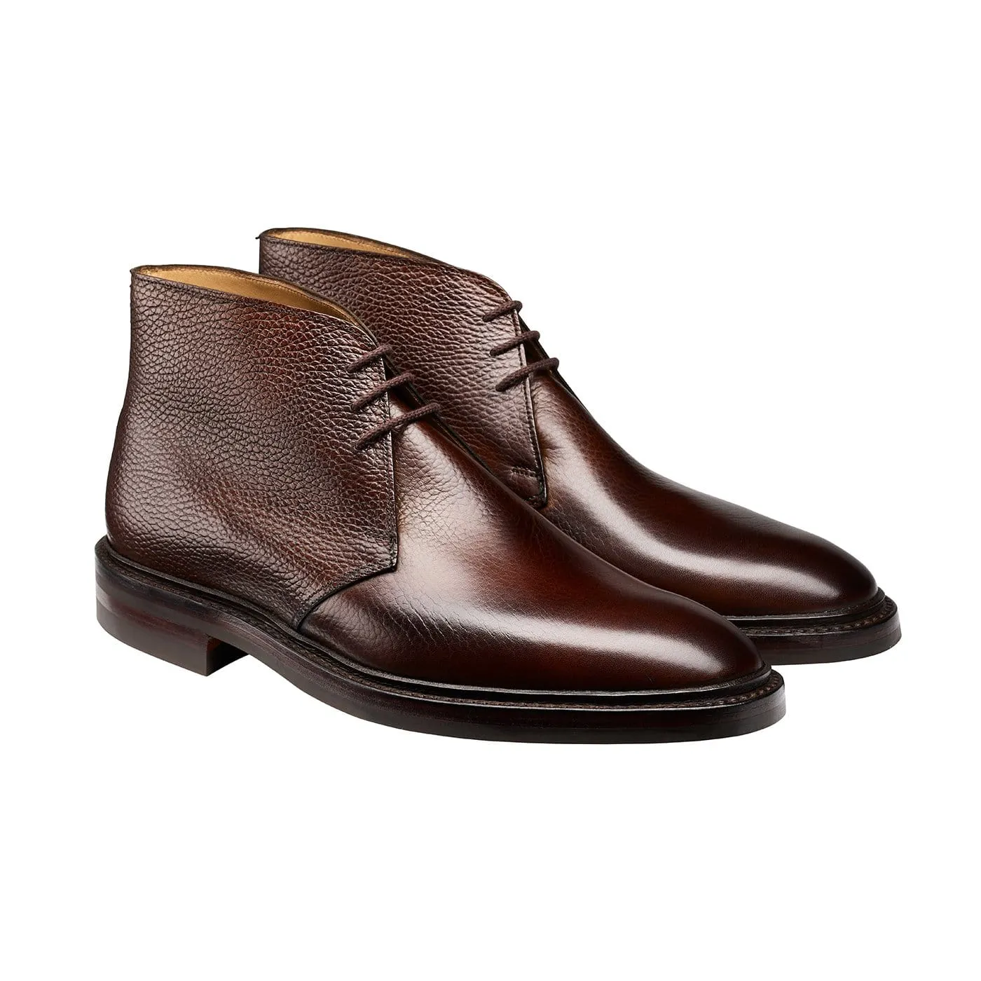 Brecon Dark Brown Country Calf sold by Crockett & Jones