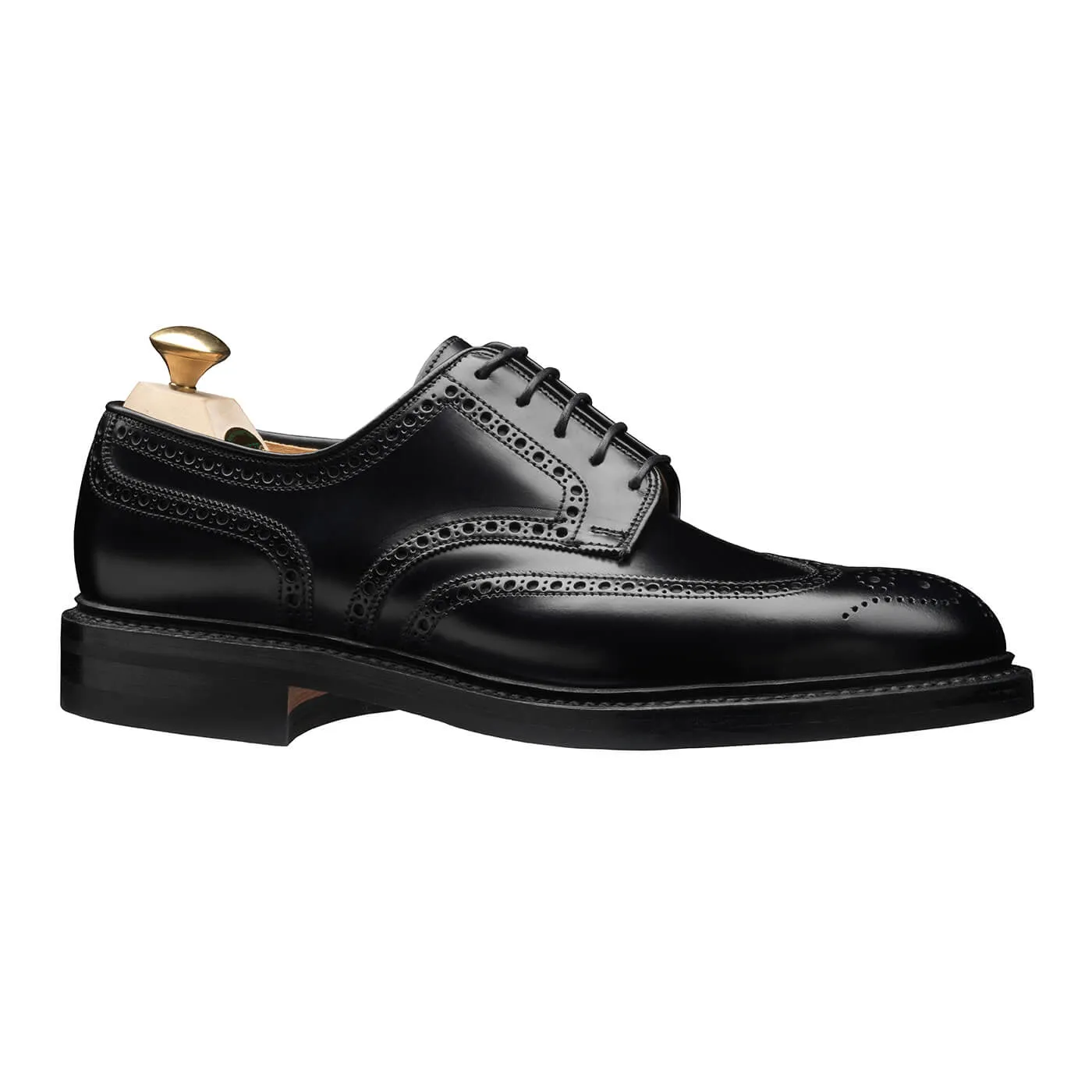 Pembroke Black Cavalry Calf sold by Crockett & Jones product image thumbnail 3
