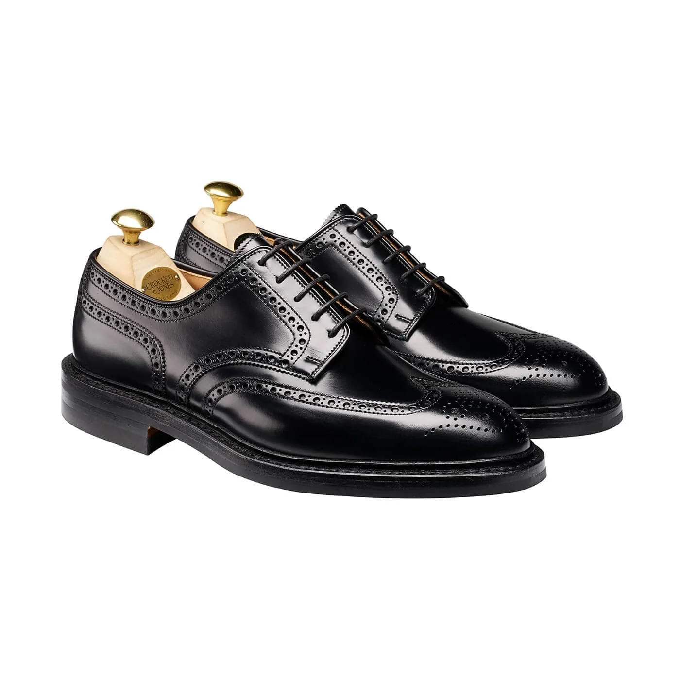 Pembroke Black Cavalry Calf sold by Crockett & Jones