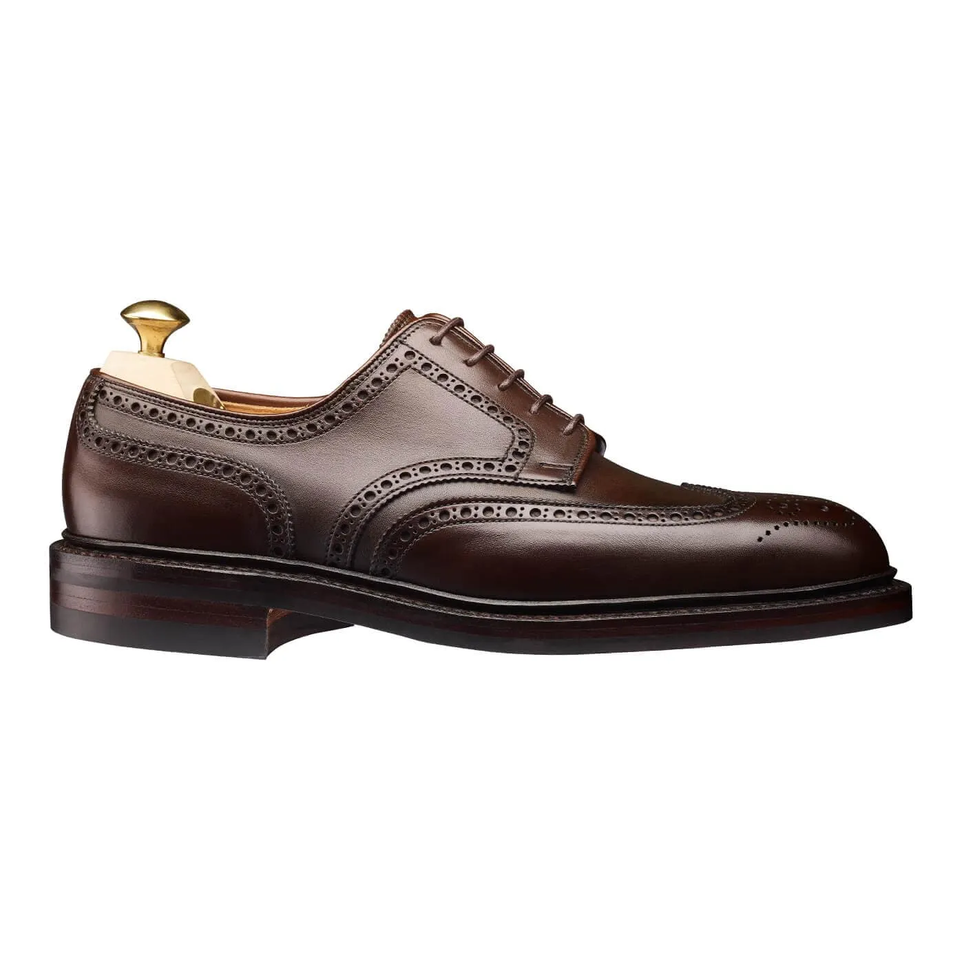 Pembroke Dark Brown Wax Calf sold by Crockett & Jones product image thumbnail 3