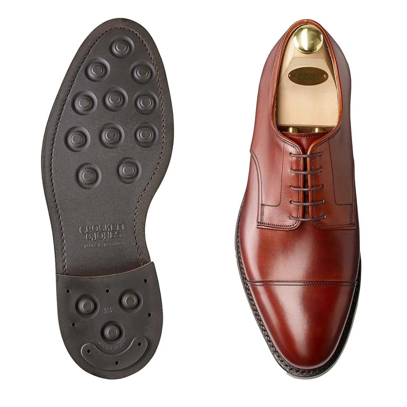 Bradford Chestnut Burnished Calf sold by Crockett & Jones product image thumbnail 2