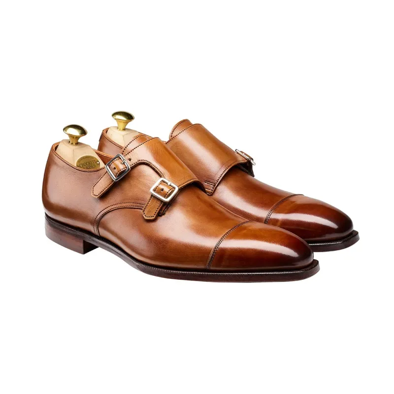 Montpellier 2 Tan Antique Calf sold by Crockett & Jones