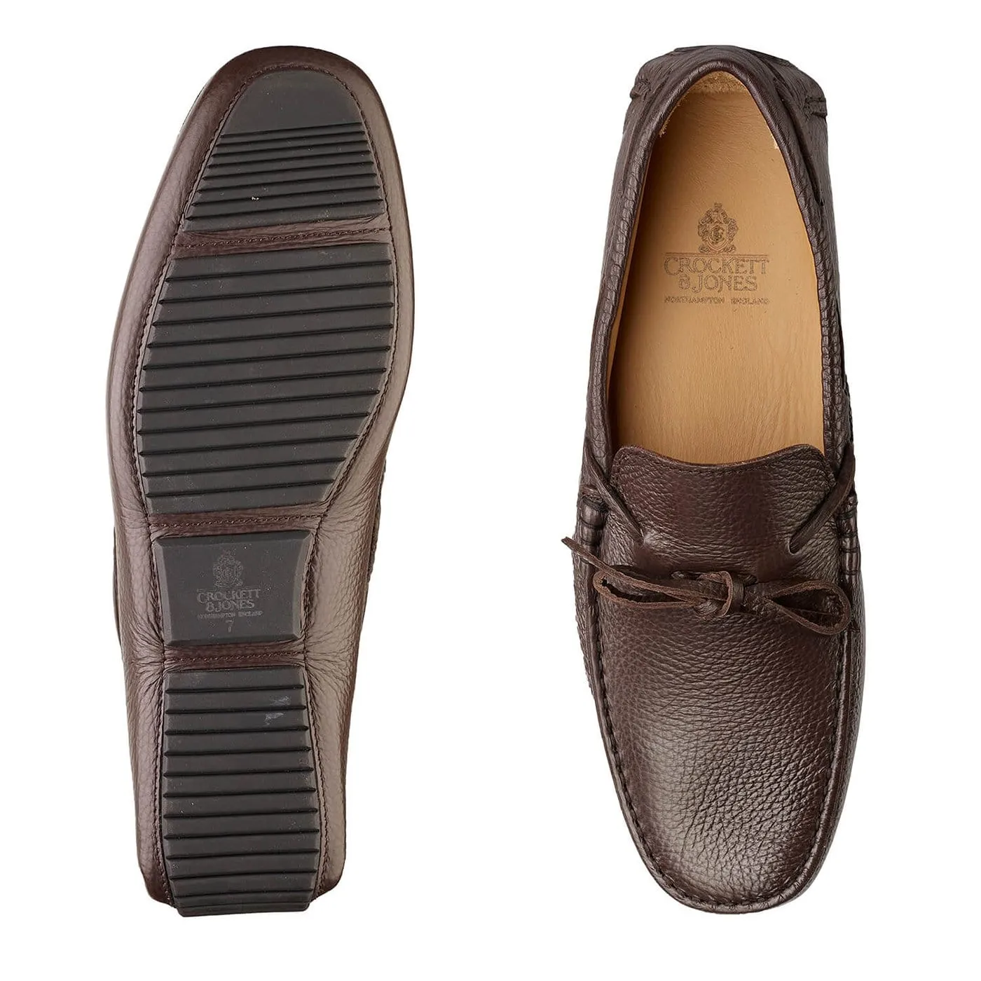 Napoli Dark Brown Grain sold by Crockett & Jones product image thumbnail 2