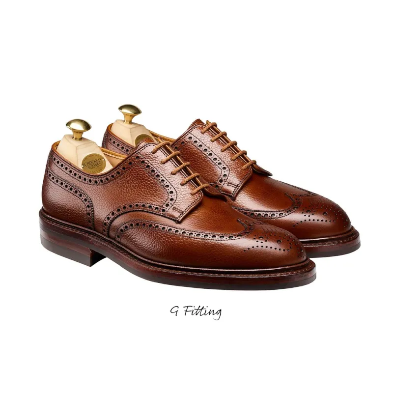 Pembroke Tan Scotch Grain (G Fitting) sold by Crockett & Jones