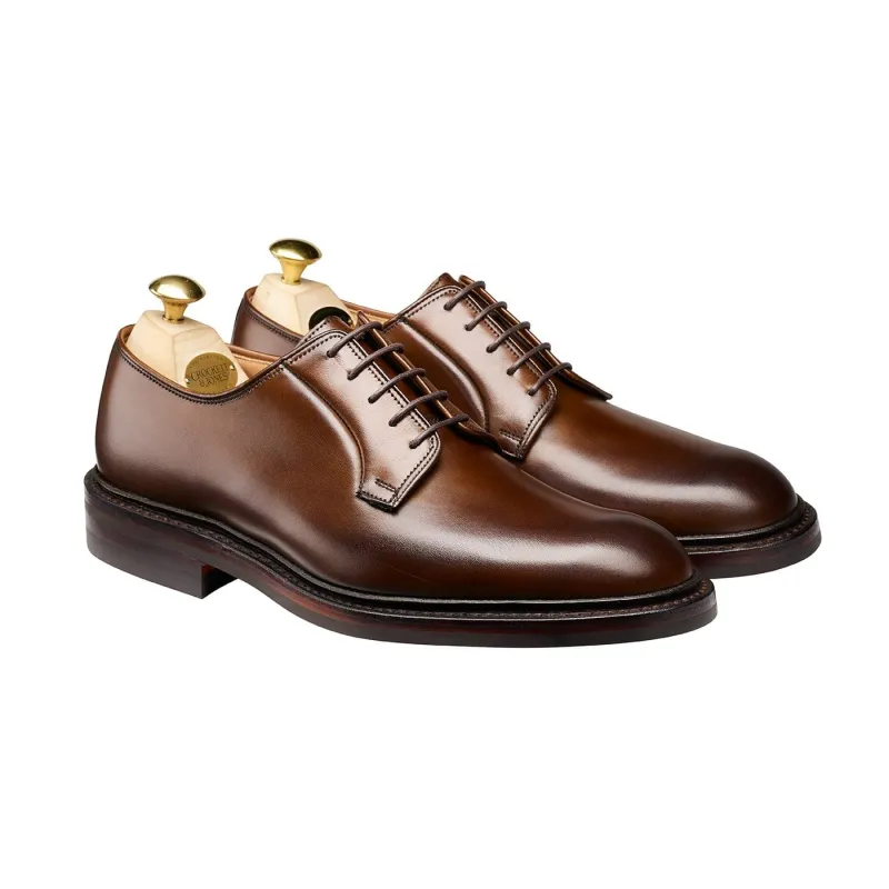 Lanark 3 Dark Brown Burnished Calf sold by Crockett & Jones