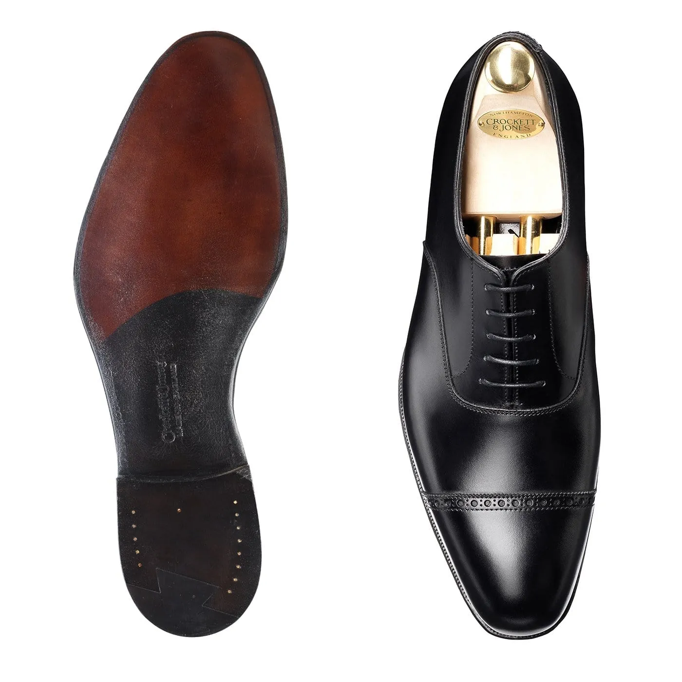 Belgrave Black Calf sold by Crockett & Jones product image thumbnail 2