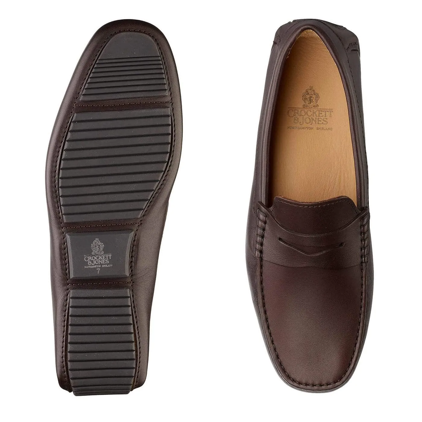 Torino Dark Brown Calf sold by Crockett & Jones product image thumbnail 2