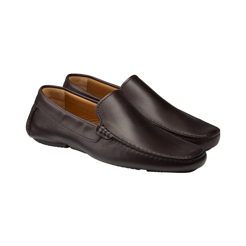 Como Dark Brown Calf made by Crockett & Jones
