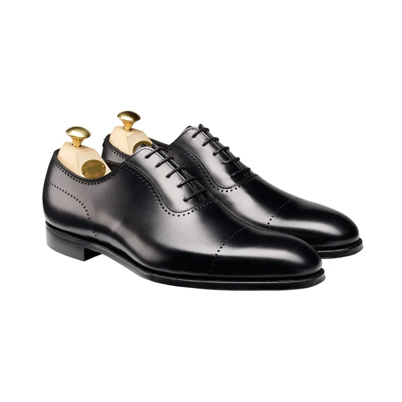 Courtenay Black Calf made by Crockett & Jones