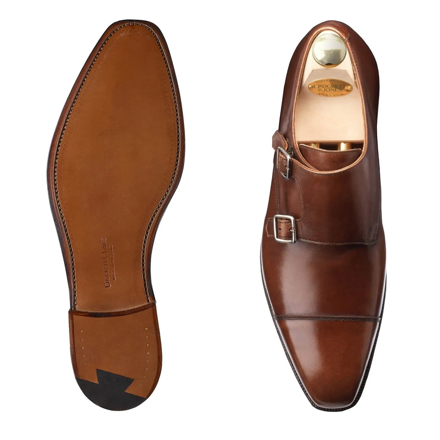 Lowndes Dark Brown Burnished Calf sold by Crockett & Jones product image thumbnail 2