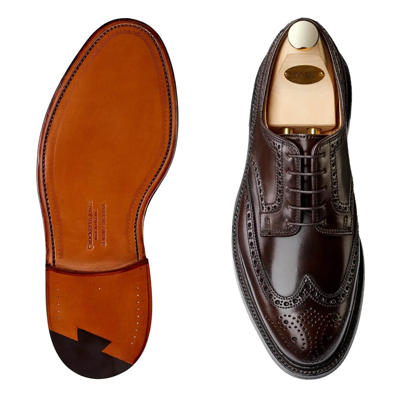 Pembroke Dark Brown Cordovan sold by Crockett & Jones product image thumbnail 2
